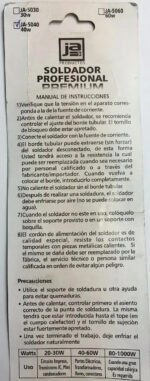 Soldador 30w Ja Lapiz Profe. Premium Punta Ceramica 1° 5030 - Imagen 5