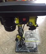 Taladro De Banco 13mm 350w 5 Veloc + Morsa Plana 3 Combo Amarillo - Imagen 6