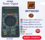Tester Digital Multimetro C/buzzer Prueba Diodos D830 Tester Digital - Imagen 6