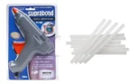 Pistola Encoladora Elec. Gde Suprabond Px300 + 1 Kg Barritas Gris