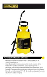 Pulverizador Atomizador Manual 5l Crossmaster 9937958 Amarillo - Imagen 2