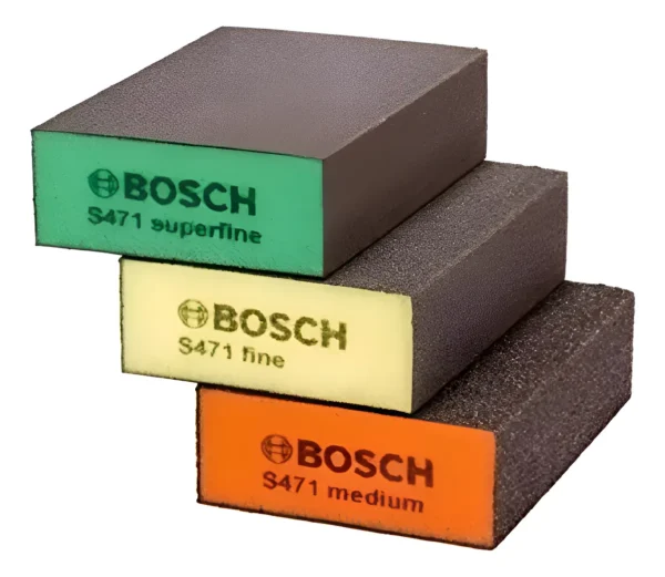 Set De Lijas De Esponjas Abrasivas Taco Bosch X 3 Unidades 3