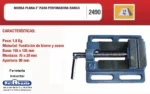 Morsa Plana 3 Para Agujereadora Taladro Banco Cod: 2490 Wemb - Imagen 2