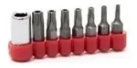 Juego De Puntas Torx Tamper 8 Piezas Enc. 1/4 Bremen 3000 Puntas Torx 1/4 - Imagen 3