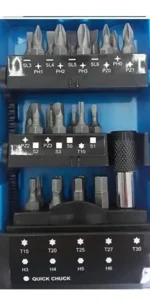 Set Juego Puntas Gamma Atornillador Estuche Kit De 27pz - Imagen 4