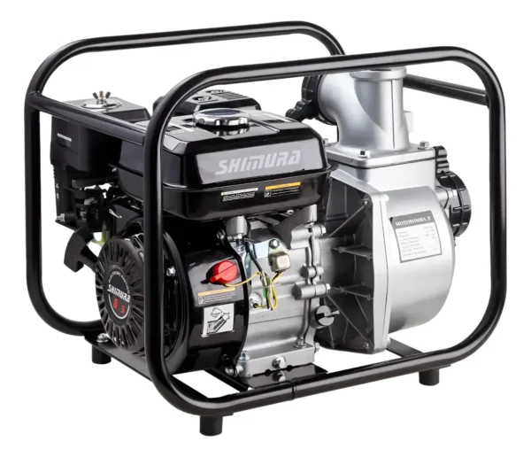 Motobomba De Agua 4 PLG Motor 9,0hp Centrifuga Riego Shimura