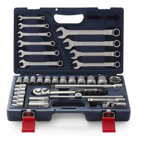 Juego Llave Tubo Llaves Combinadas Bremen 1/2 Mm 35 Pz 6066