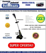 Bordeadora Electrica 3/4hp Pyr Con 2 Rodamientos Profesional Verde Oscuro - Imagen 3