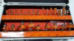 Juego Set Fresas Kit Router Tupi Para Madera 24pz Hamilton - Imagen 2