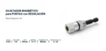 Sujetador Magnetico 1/4 P/ Puntas Con Regulacion Bremen 5162 - Imagen 4