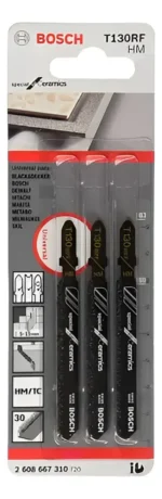 Hoja De Sierra Caladora Bosch Para Ceramica T130rf X3u - Imagen 2