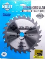 Hoja Sierra Circular Widia Bulit P/ Madera 180mm 24 Dientes - Imagen 2