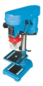 Taladro Perforador De Banco 1/3 Hp 13mm Gamma + Morsa Plana Celeste - Imagen 5