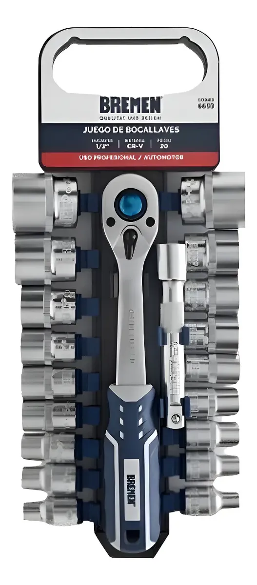 Juego Tubos Llave Crique Bremen Enc 1/2 En Milimetros 20 Pzs Cod 6659