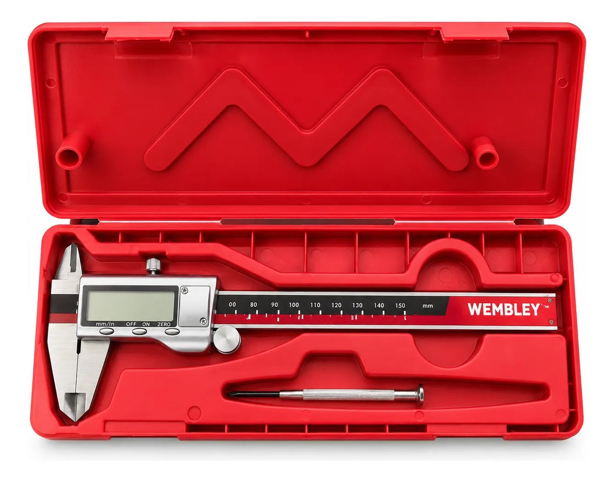 Calibre Digital Wembley 150mm Acero Inoxidable Lcd 5940 Calibre Digital Wembley 150mm Acero Inoxidable Lcd 5940 - Imagen 1