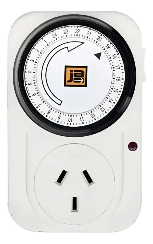 Timer Mecanico Analogico Programable Enchufable 10amp 1660