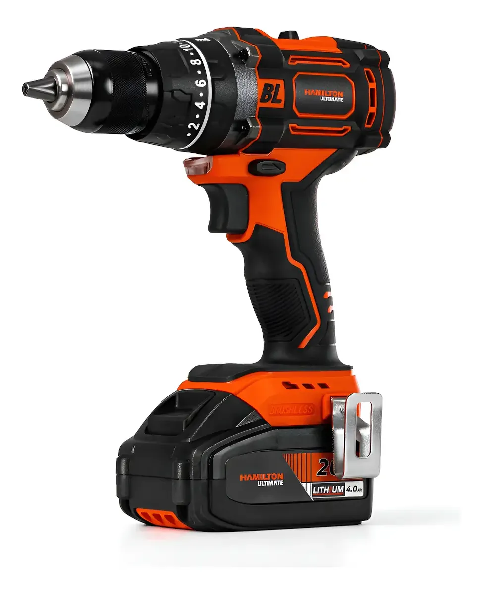 Taladro Atornillador Percutor 20v Brushless Hamilton Blt111 Naranja 50/60 Hz. Taladro Atornillador Percutor 20v Brushless Hamilton Blt111 Naranja 50/60 Hz. - Imagen 1