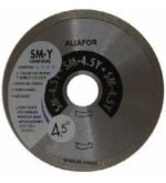 Disco Diamantado 115mm.continuo Aliafor Smy 4.5 Ceramicas Plateado - Imagen 2