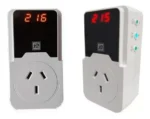 Protector Voltaje De Tensión Enchufable 10amp Digital Regul Blanco - Imagen 2