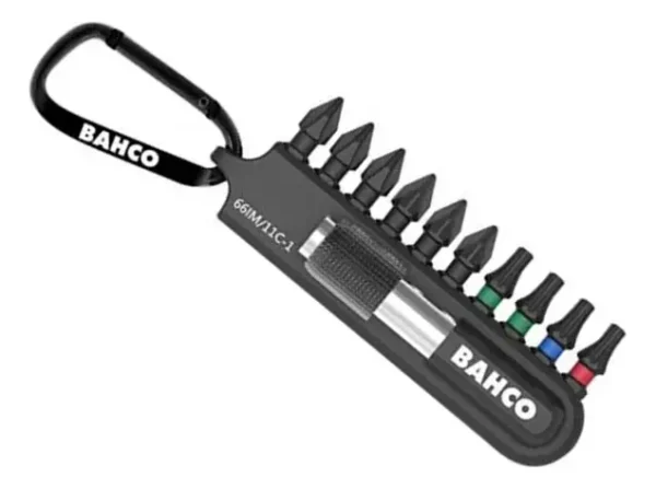 Juego Puntas 11 Pzs 1/4'' Impacto Llavero Phillips Bahco