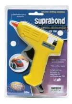 Pistola Encoladora Chica Suprabond Hx100 + 1 Kg De Barritas Amarillo - Imagen 4