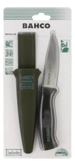 Cuchillo Bahco Sb2446 Laplander Inoxidable 10 Cm Con Funda Verde Oscuro - Imagen 6