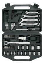 Juego Herramientas 66 Pz Pretul Tubos Llaves Mecánico 22985 Negro