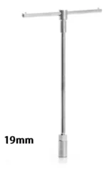 Llave Tipo T 12puLG, 19mm Hamilton Mango Deslizable, C/hexag - Imagen 2