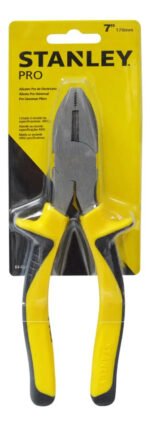 Pinza Univerzal Alicate De Corte Stanley Pro 178mm 84-055la Caqui