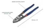 Alicate Corta Pela Cable Bremen 10 Pulgadas Hasta 16mm 7814 - Imagen 2