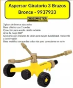 Aspersor Giratorio 3 Brazos Bronce Crossmaster 9937933 - Imagen 2