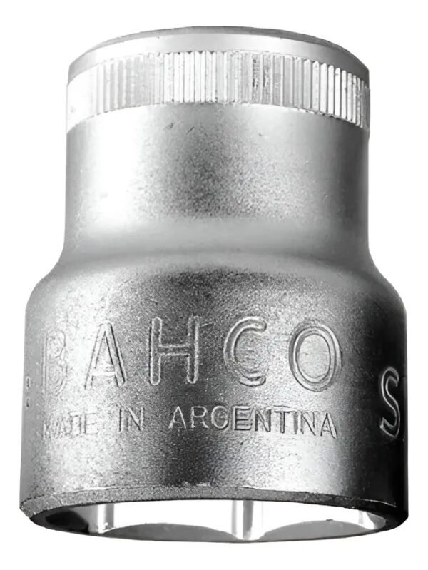 Tubo Bocallave Hexagonal Sx 7/8 Pulgada Encastre 1/2 Bahco Plateado