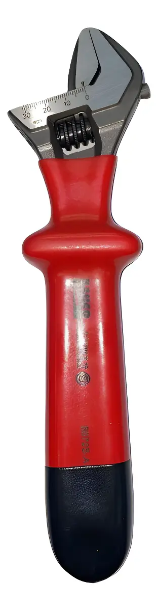 Llave Francesa Aislada Bahco 8072s-a 1000v 10 PuLG Abre 30mm Rojo