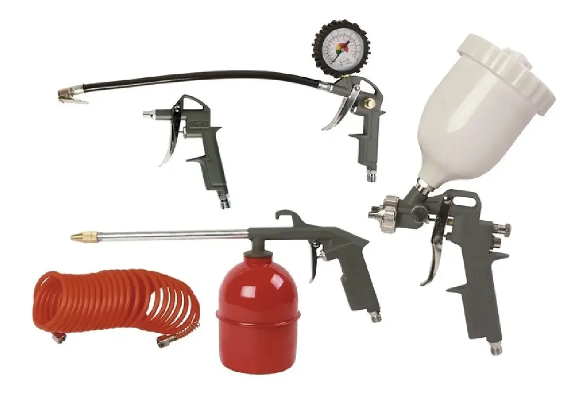 Kit De Accesorios Shimura 5 Piezas Para Compresor Sh-kg5000 Kit De Accesorios Shimura 5 Piezas Para Compresor Sh-kg5000 - Imagen 1