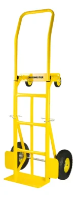 Carro Carrito Zorra De Acero Dos Posicio Crossmaster 9931148 Amarillo