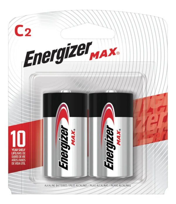 Energizer Max E93 2 X Pila C Mediana Pila Alcalina 1.5v