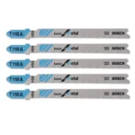Hojas De Sierra Caladora X 5 Unid. Bosch T118a Para Metal - Imagen 3