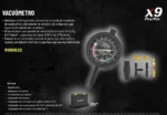 Vacuometro Y Medidor De Presion Crossmaster 9980632 - Imagen 3