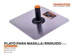 Combo Durlock Hamilton Espatula 152mm + Plato + Mezclador - Imagen 5