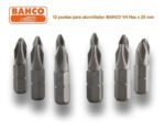 Puntas Philips Ph2 Y S2 Para Atornillador Marca Bahco X 12 - Imagen 3