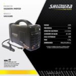 Combo Soldadora Inverter Shimura 140amp + Máscara Gladiator Negro No - Imagen 5