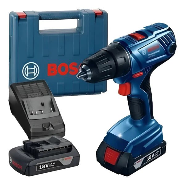Taladro Atornillador A Bateria Bosch 18v Gsr180-li 2bat+mal Azul 18v