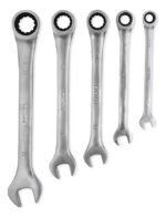 Set Llaves Combinadas Con Crique Bremen 5pz 8 A 17 Mm 7774 - Imagen 4