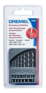 Juego De 7 Brocas Mecha Acero Rapido 628 Dremel De 0,8 A 3,2 - Imagen 2
