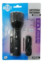 Linterna Outdoor Recargable Bulit Cargador Usb C 1600lm 11w Blanco Negro