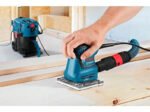 Lijadora Palma Orbital Bosch Gss 140-1 A 180 W + Lijas - Azul - Imagen 4