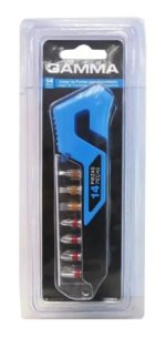Set Juego Puntas Gamma Atornillador Estuche Kit 14pz Taladro - Imagen 2
