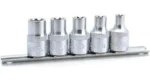 Juego De Bocallaves Torx Hembra Encastre 1/2 Bremen 3373