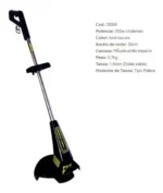 Bordeadora Electrica 3/4hp Pyr Con 2 Rodamientos Profesional Verde Oscuro - Imagen 2