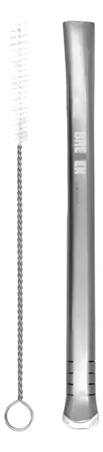 Bombilla P/ Mate De Acero Inoxidable 19cm Bremen 7744 + Cepi